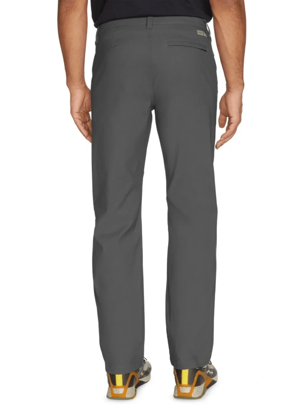 Eddie Bauer Horizon Takeoff Stretch Chino Pants in Dark Smoke Grey Size 35x30